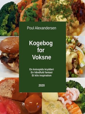 cover image of Kogebog for voksne